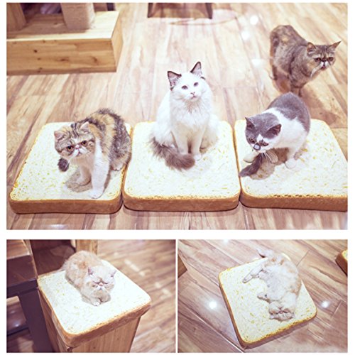 Realistic Bread Pet Bed