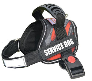 Reflective Service Dog Vest / Harness