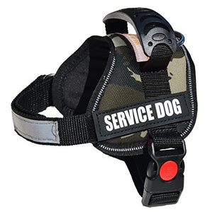 Reflective Service Dog Vest / Harness